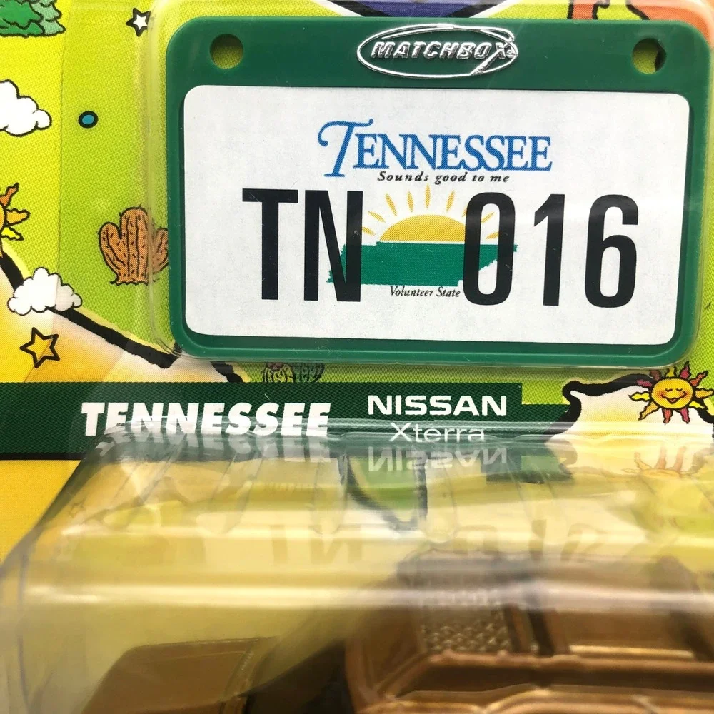 Matchbox Across America 50th Birthday Tennessee Nissan Xterra Alaska Snow Doctor